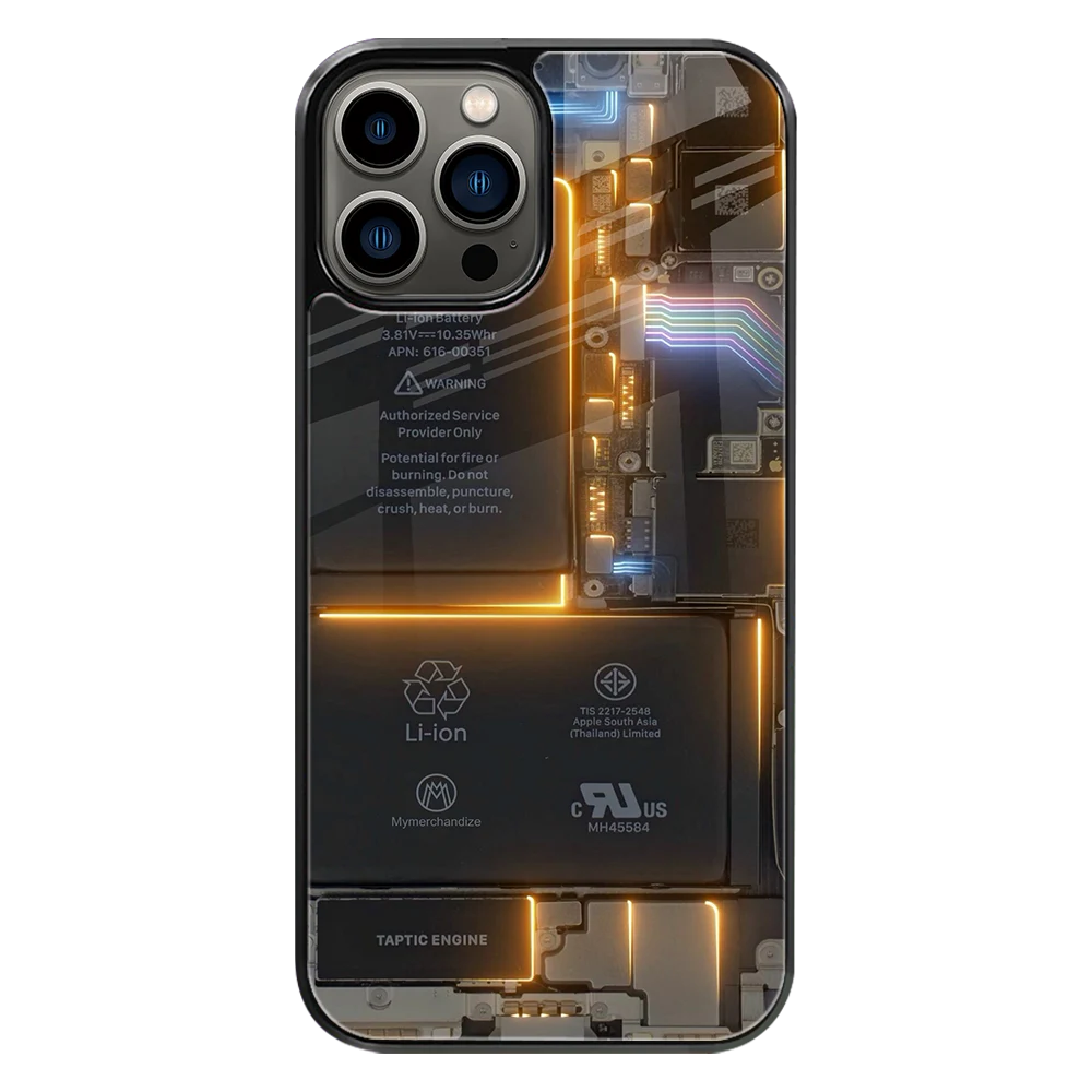 Premium Glass Back Mobile Phone Cover for iPhone, Samsung, OnePlus, Google Pixel, Redmi, Oppo, Vivo & Realme