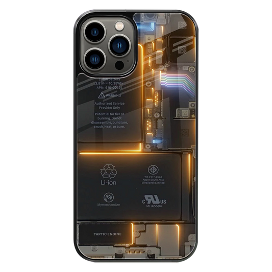 Premium Glass Back Mobile Phone Cover for iPhone, Samsung, OnePlus, Google Pixel, Redmi, Oppo, Vivo & Realme