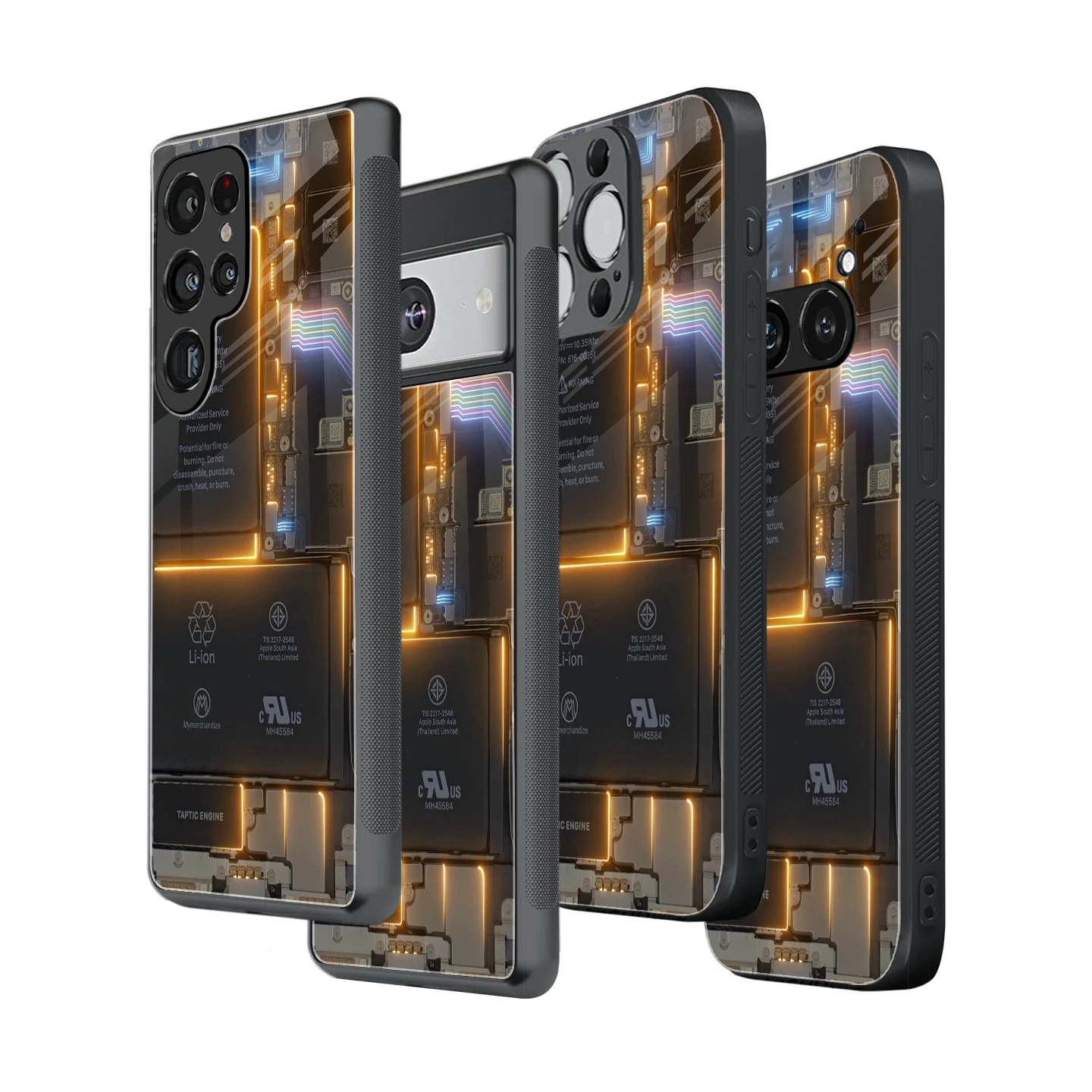 Stylish Glass Back Case for All Smartphones – iPhone, Samsung, OnePlus, Pixel, Redmi, Oppo, Vivo, Motorola