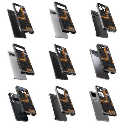 Durable Glass Back Mobile Case for iPhone, Samsung, OnePlus, Google Pixel, Redmi, Vivo, Oppo