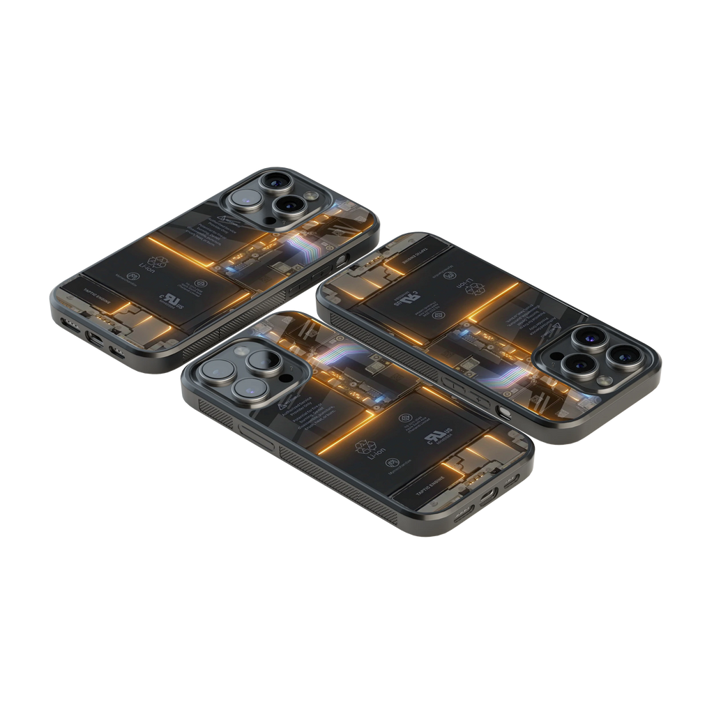 Luxury Glass Back Mobile Cover for iPhone, Samsung Galaxy, OnePlus, Pixel, Redmi & More