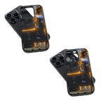 Trendy Glass Back Mobile Case for iPhone, Samsung, Redmi, OnePlus, Google Pixel, Motorola