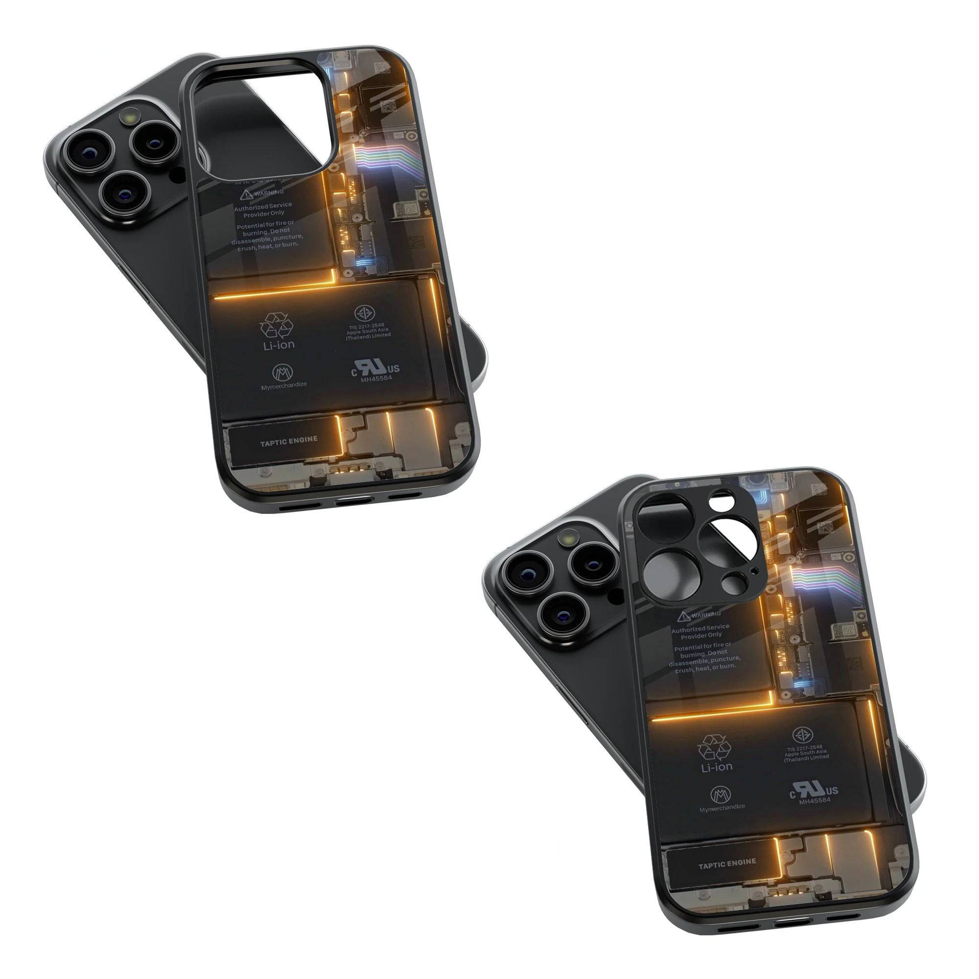 Trendy Glass Back Mobile Case for iPhone, Samsung, Redmi, OnePlus, Google Pixel, Motorola