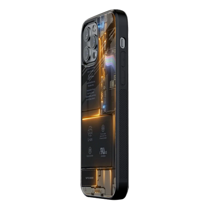 Slim Glass Back Phone Case for Multiple Brands – iPhone, Samsung, Redmi, OnePlus, Oppo, Vivo