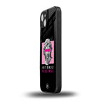 intense feelings back phone cover | glass case for iphone 14 plus