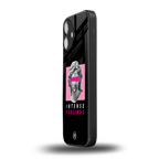 intense feelings back phone cover | glass case for iphone 16