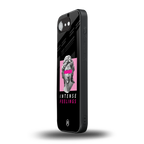 intense feelings back phone cover | glass case for iphone 16e