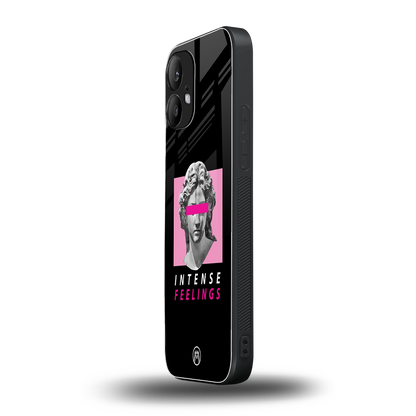 intense feelings back phone cover | glass case for nothing phone 2