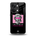 intense feelings back phone cover | glass case for oneplus nord 3
