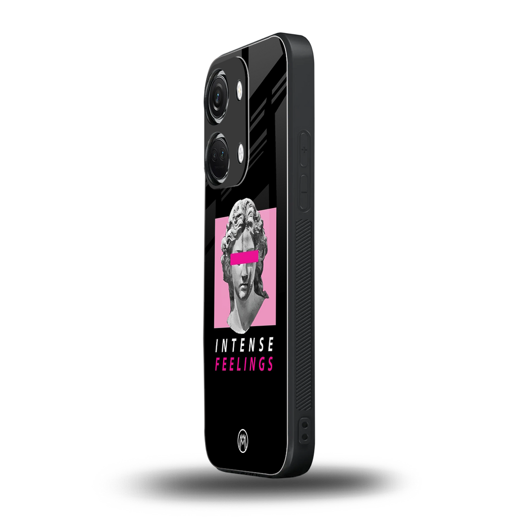 intense feelings back phone cover | glass case for oneplus nord 3