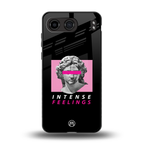 intense feelings back phone cover | glass case for oneplus nord 4