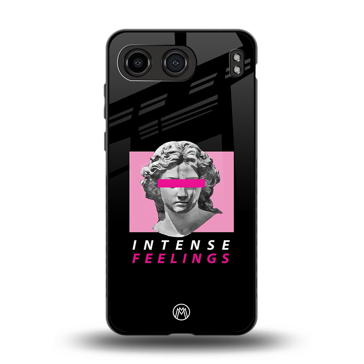 intense feelings back phone cover | glass case for oneplus nord 4