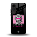 intense feelings back phone cover | glass case for oneplus nord ce 4 lite