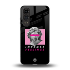 intense feelings back phone cover | glass case for oneplus nord ce 4 lite