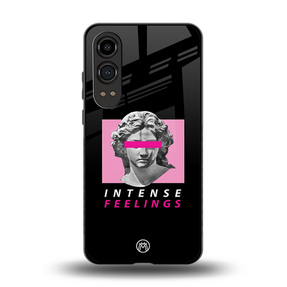 intense feelings back phone cover | glass case for oneplus nord ce 4 lite