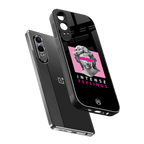 intense feelings back phone cover | glass case for oneplus nord ce 4 lite