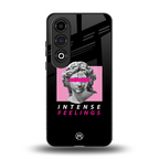 intense feelings back phone cover | glass case for oneplus nord ce 4
