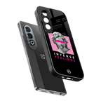 intense feelings back phone cover | glass case for oneplus nord ce 4