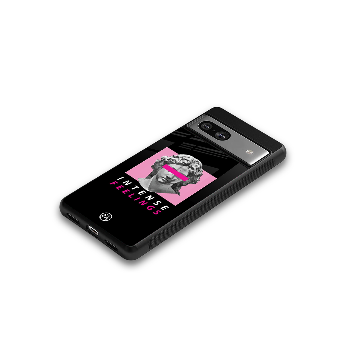 intense feelings back phone cover | glass case for Google Pixel 7A