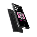 intense feelings back phone cover | glass case for samsung galaxy s23 ultra