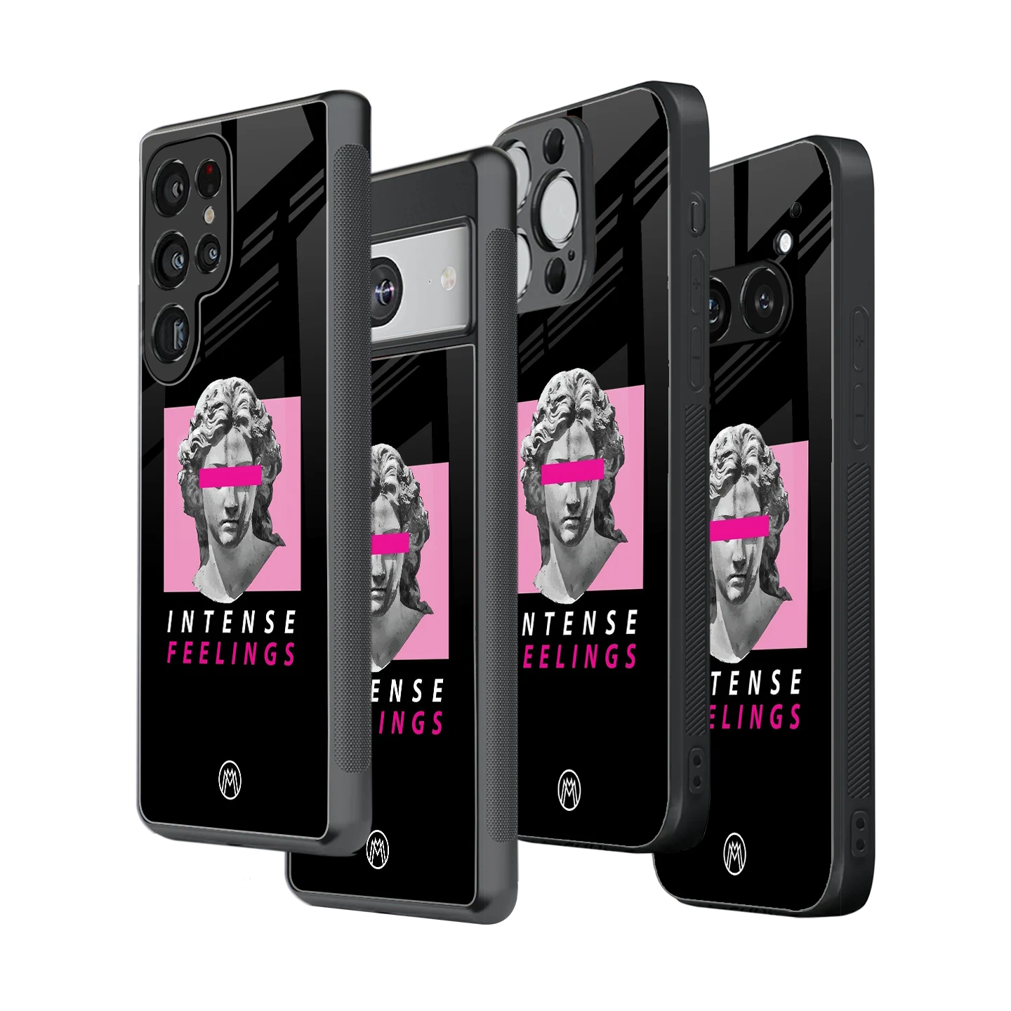 Stylish Glass Back Case for All Smartphones – iPhone, Samsung, OnePlus, Pixel, Redmi, Oppo, Vivo, Motorola