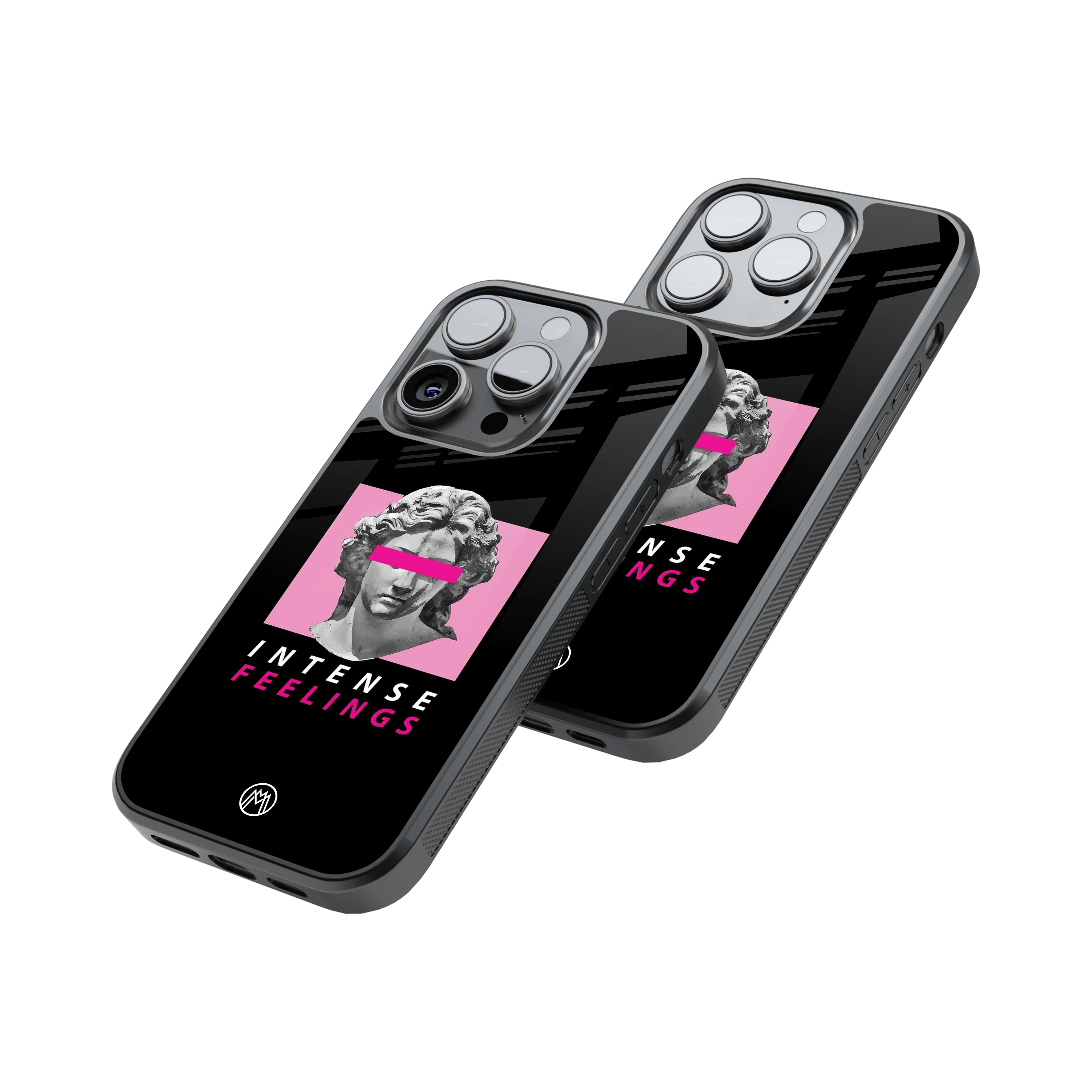 Protective Glass Back Phone Case Compatible with iPhone, Samsung, OnePlus, Pixel & More