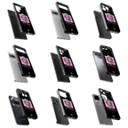 Durable Glass Back Mobile Case for iPhone, Samsung, OnePlus, Google Pixel, Redmi, Vivo, Oppo