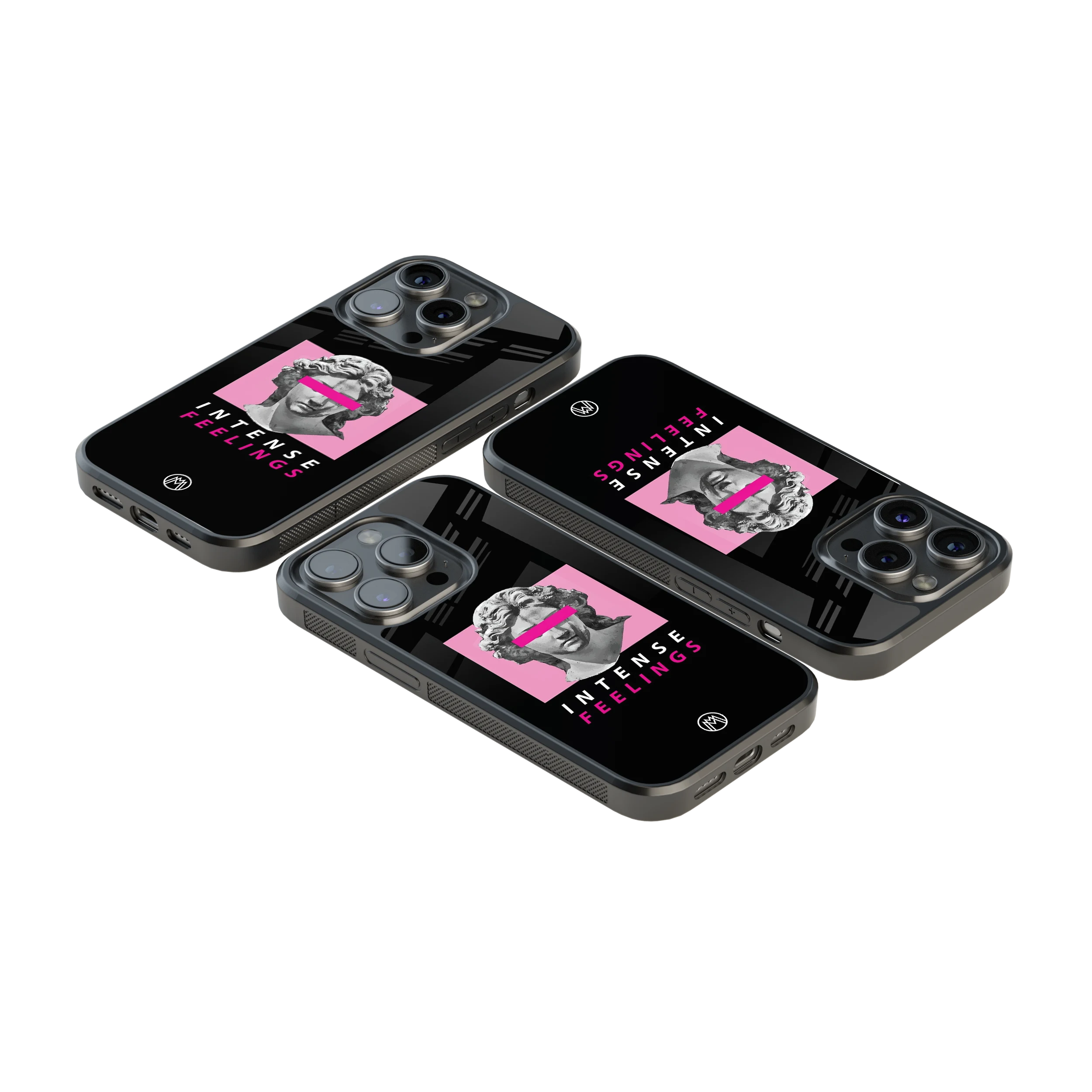 Luxury Glass Back Mobile Cover for iPhone, Samsung Galaxy, OnePlus, Pixel, Redmi & More