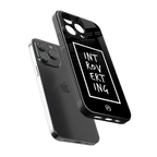 introverting back phone cover | glass case for iphone 15 pro