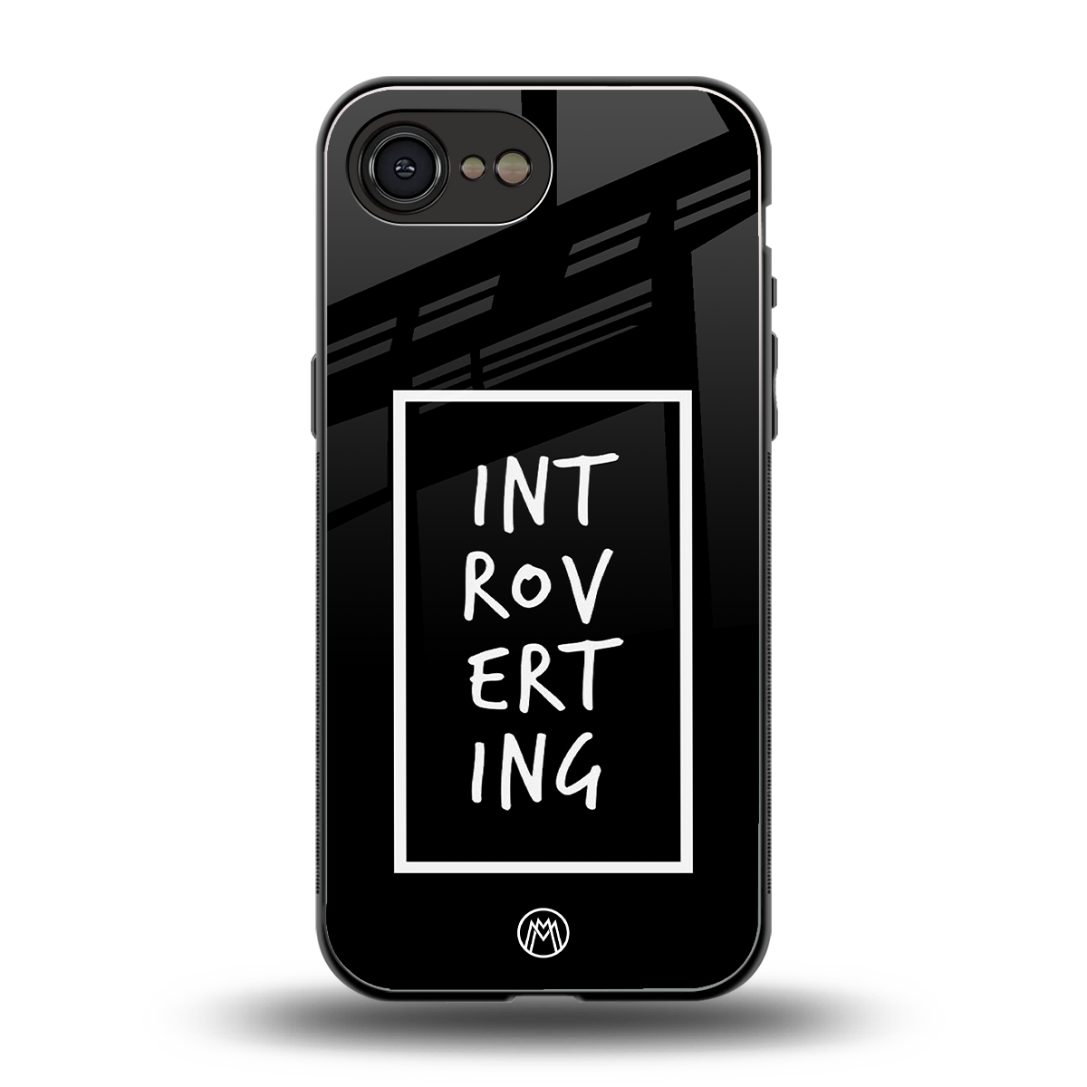 introverting back phone cover | glass case for iphone 16e