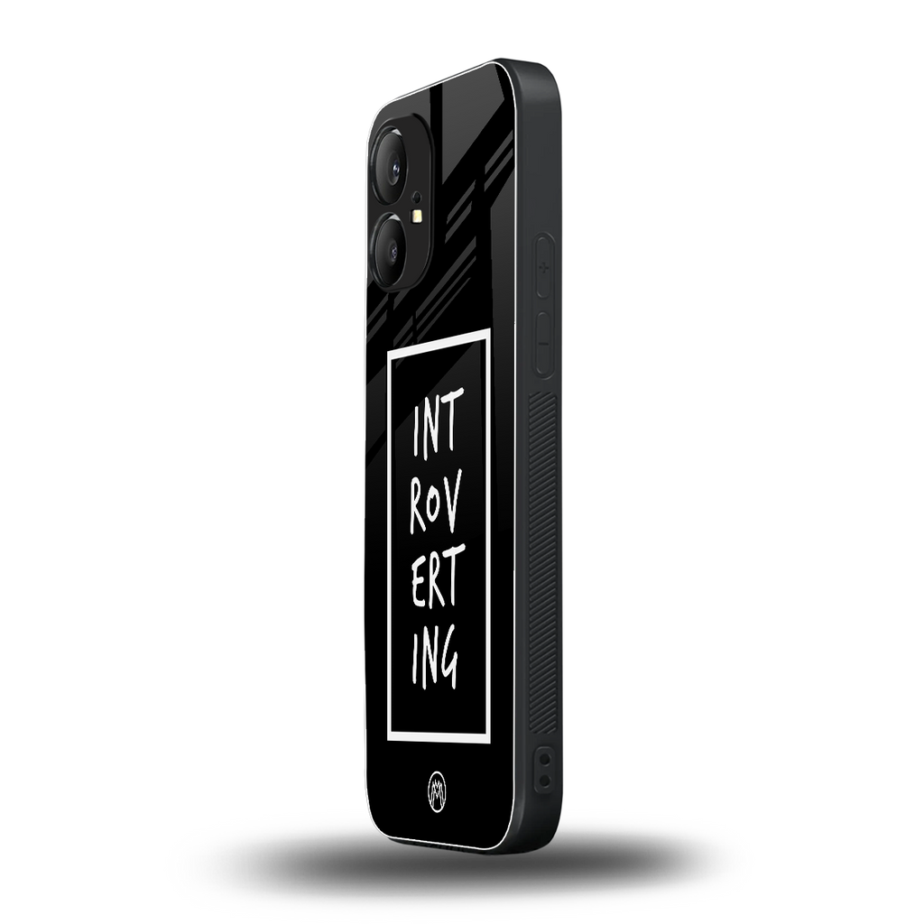 introverting back phone cover | glass case for nothing phone 1
