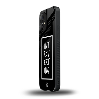 introverting back phone cover | glass case for nothing phone 1