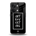 introverting back phone cover | glass case for oneplus nord 3
