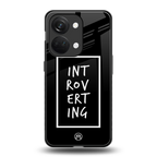 introverting back phone cover | glass case for oneplus nord 3