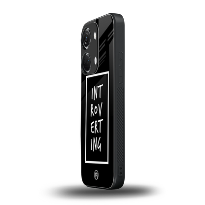 introverting back phone cover | glass case for oneplus nord 3