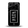 introverting back phone cover | glass case for oneplus nord 4