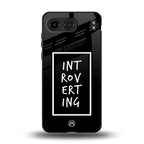 introverting back phone cover | glass case for oneplus nord 4