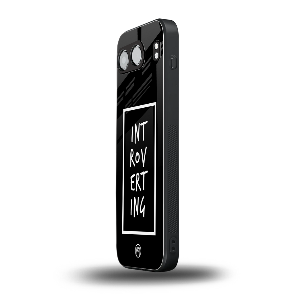 introverting back phone cover | glass case for oneplus nord 4