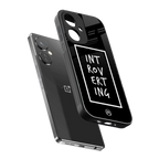 introverting back phone cover | glass case for oneplus nord ce 3