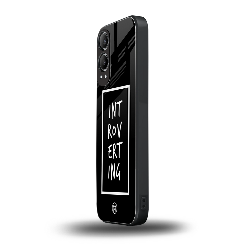 introverting back phone cover | glass case for oneplus nord ce 4 lite