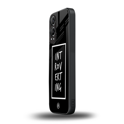 introverting back phone cover | glass case for oneplus nord ce 4 lite