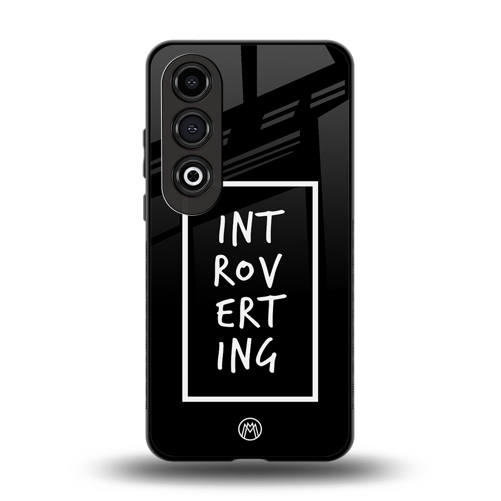 introverting back phone cover | glass case for oneplus nord ce 4