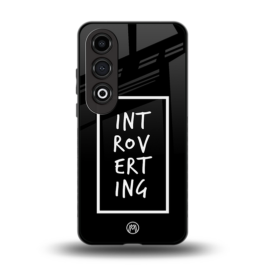 introverting back phone cover | glass case for oneplus nord ce 4