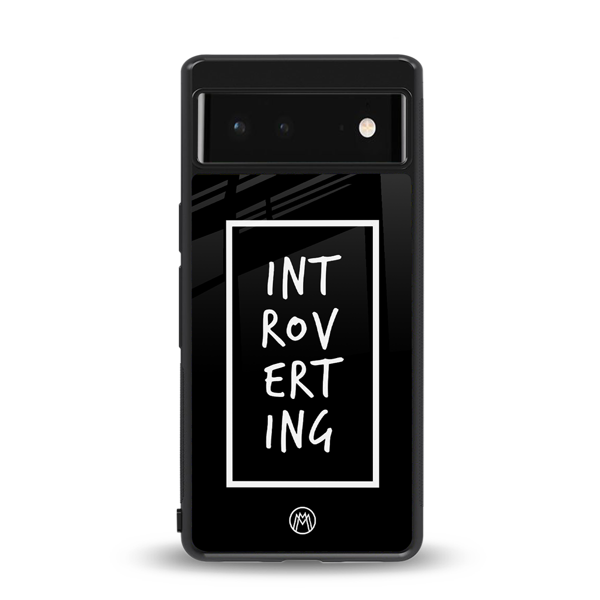 introverting back phone cover | glass case for google pixel 6