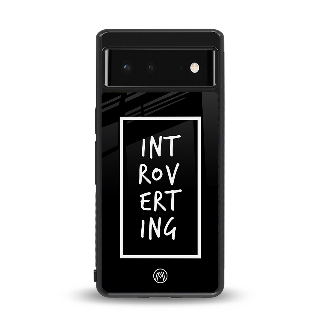 introverting back phone cover | glass case for Google Pixel 6A