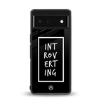 introverting back phone cover | glass case for Google Pixel 6A