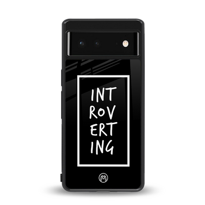 introverting back phone cover | glass case for Google Pixel 6A