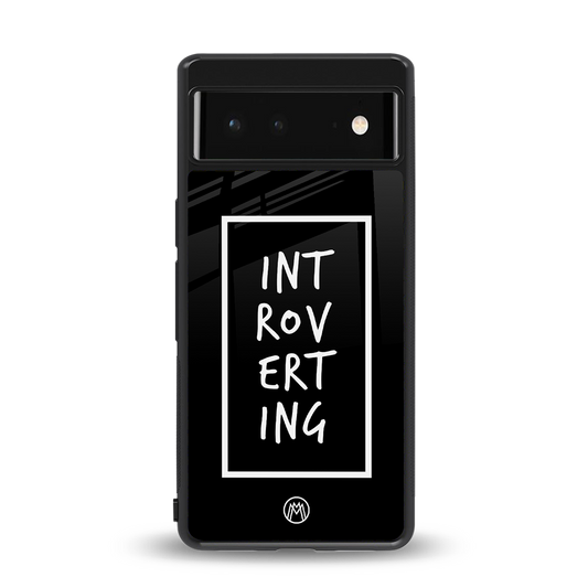 introverting back phone cover | glass case for Google Pixel 6A