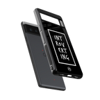 introverting back phone cover | glass case for google pixel 6