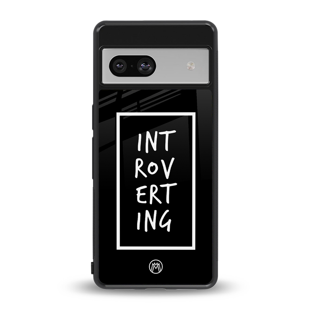 introverting back phone cover | glass case for Google Pixel 7